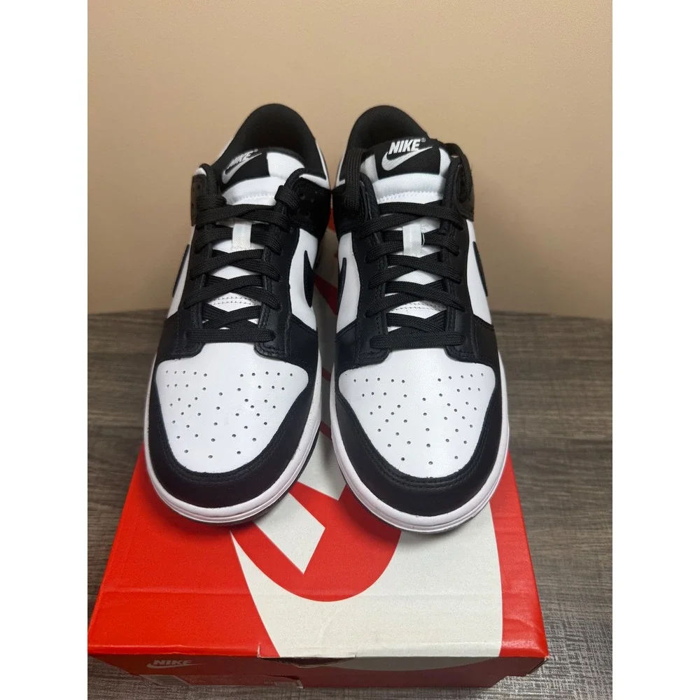 Nike Dunk Low Panda White Black Sneakers DD1503-101 Womens 9 Mens 7.5